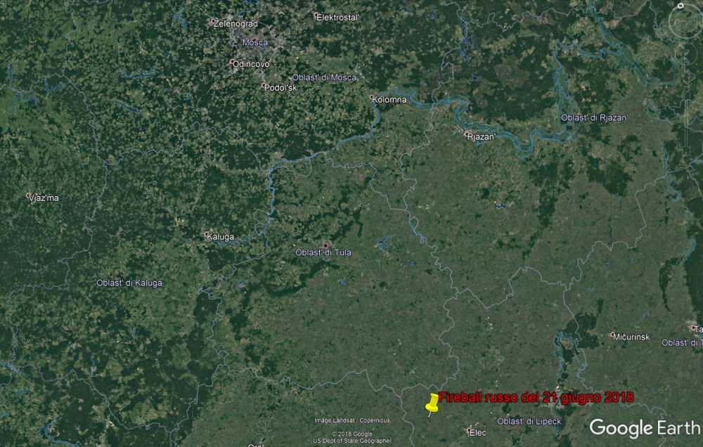 Fireball_russo_20180621_GoogleMaps